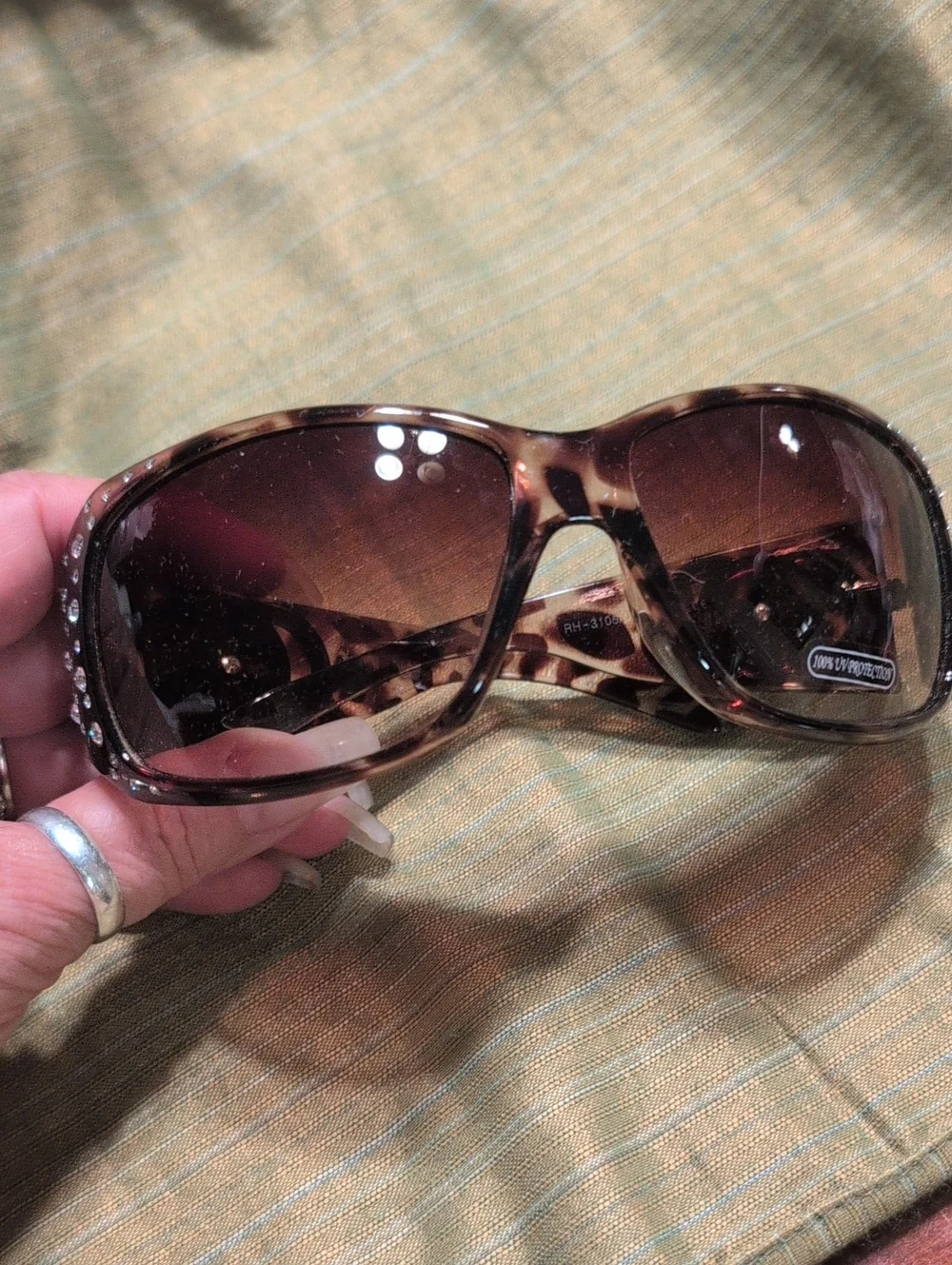Women’s Tortoiseshell Oversized Sunglasses - Brown Lenses